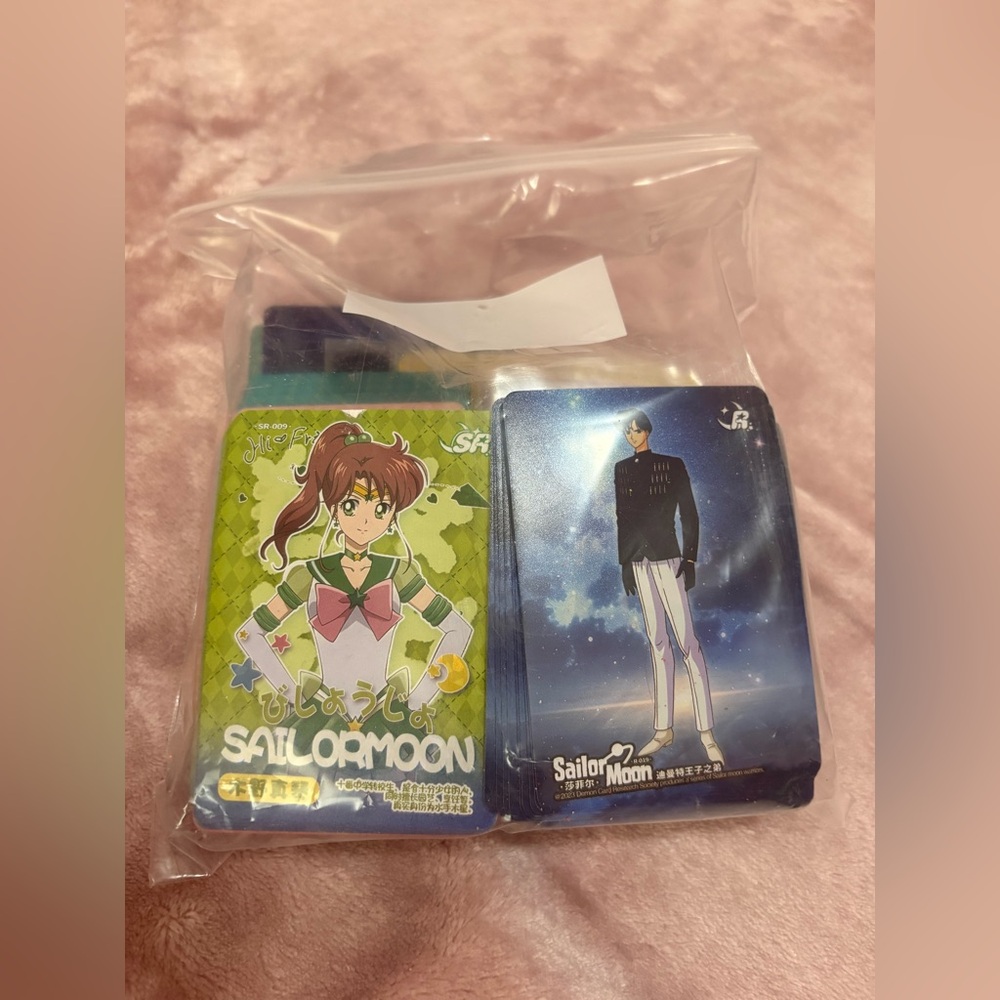 Sailor moon cards main characters